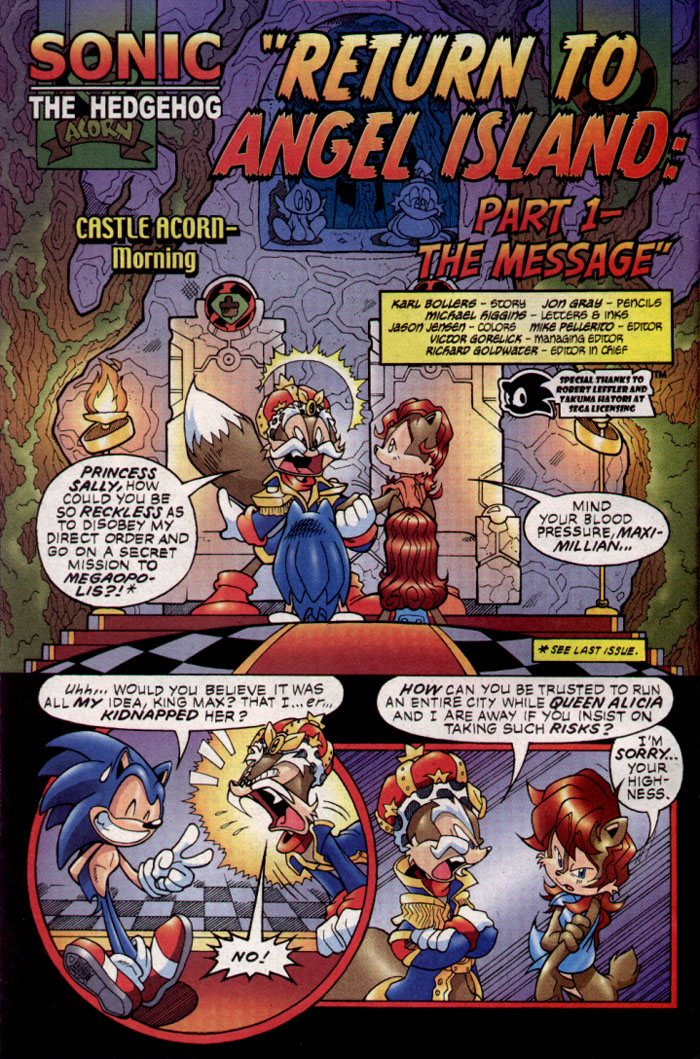 Sonic - Archie Adventure Series September 2004 Page 2